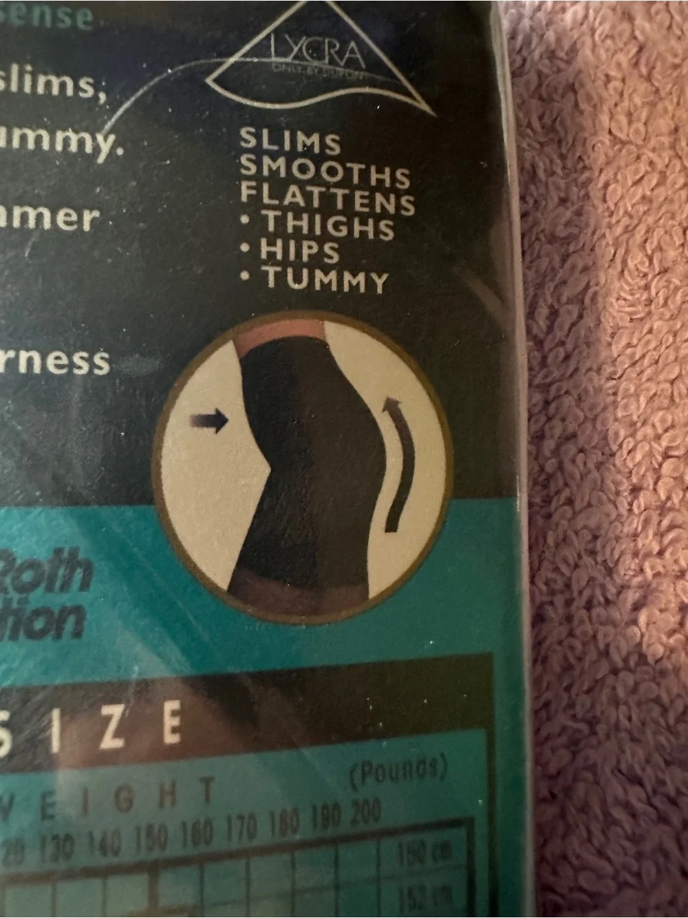 Vintage No Nonsense great shape all over shaper pantyhose size C